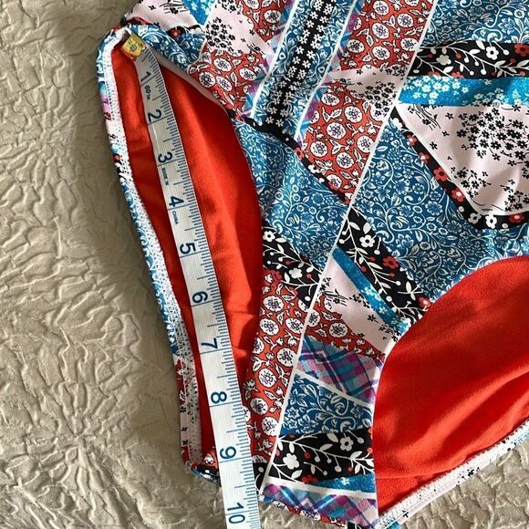 Sunseeker Australia Women's One Piece Swimsuit Blue White Red Patchwork 
Bohemia - Picture 11 of 11